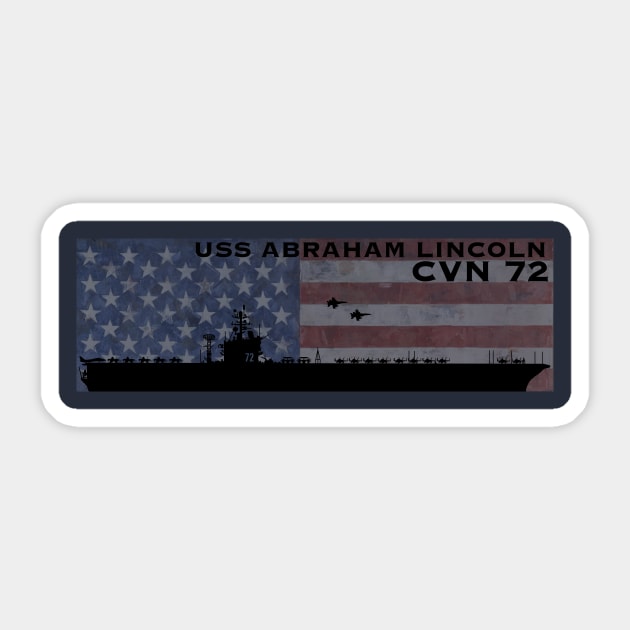 CVN 72 Sticker by 752 Designs